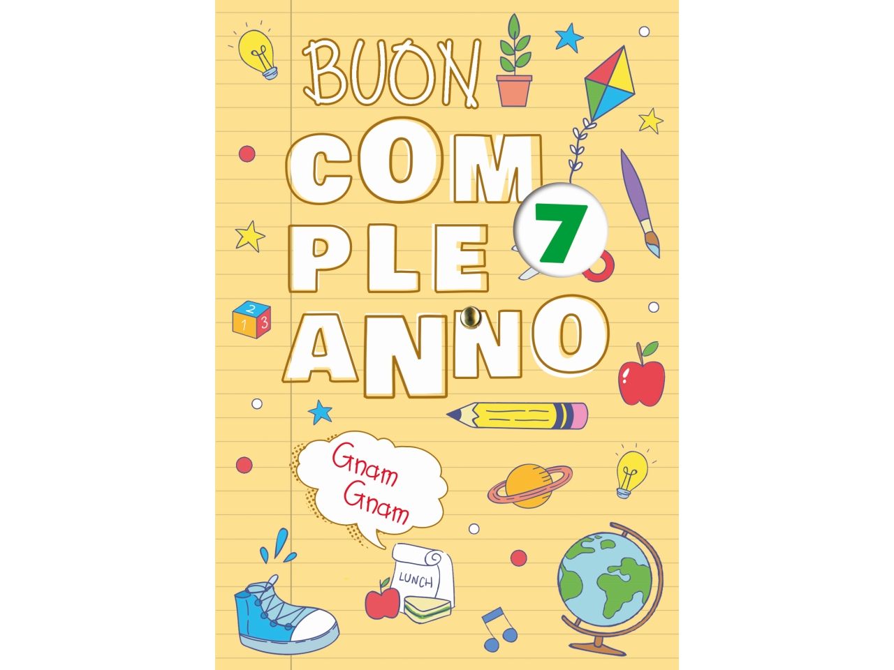 BIGLIETTO COMPLEANNO BIMBI FA00197BC/A