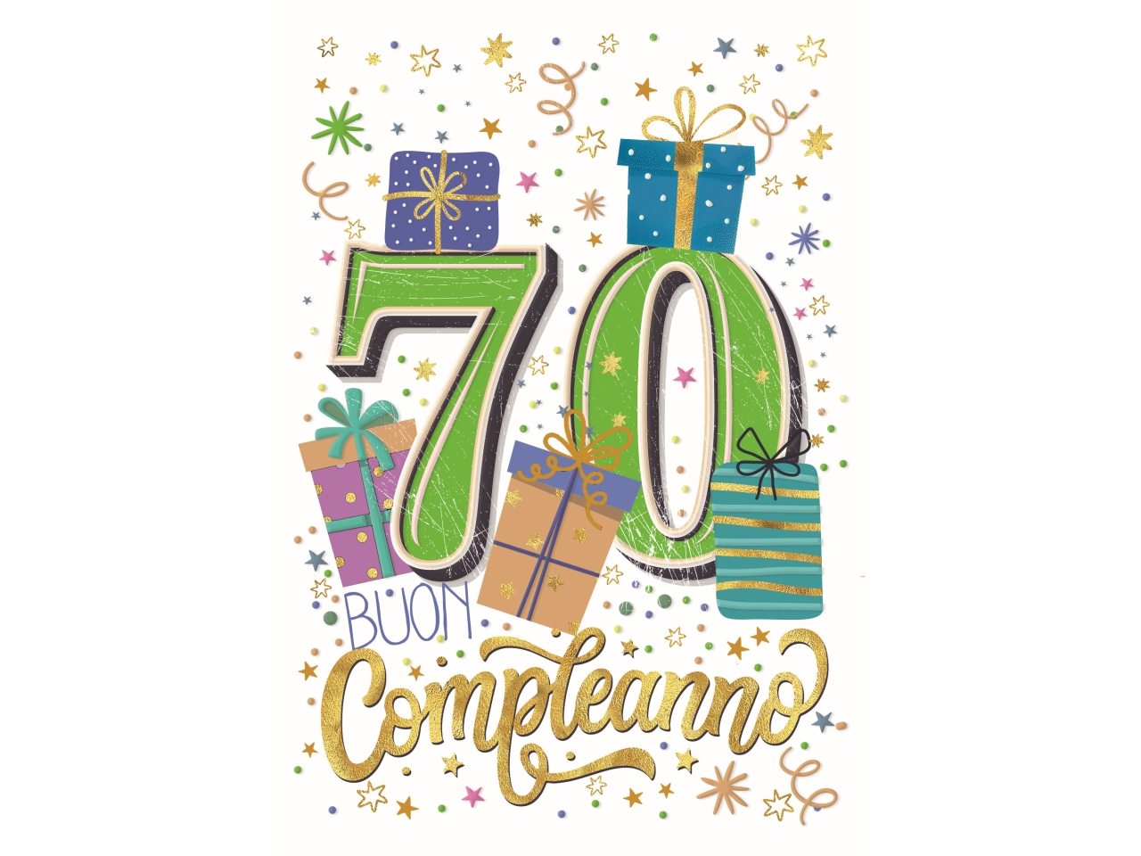 BIGLIETTO I MIGLIORI70ANNI FA00206BC/F BIGLIETTO I MIGLIORI70ANNI FA00206BC/F