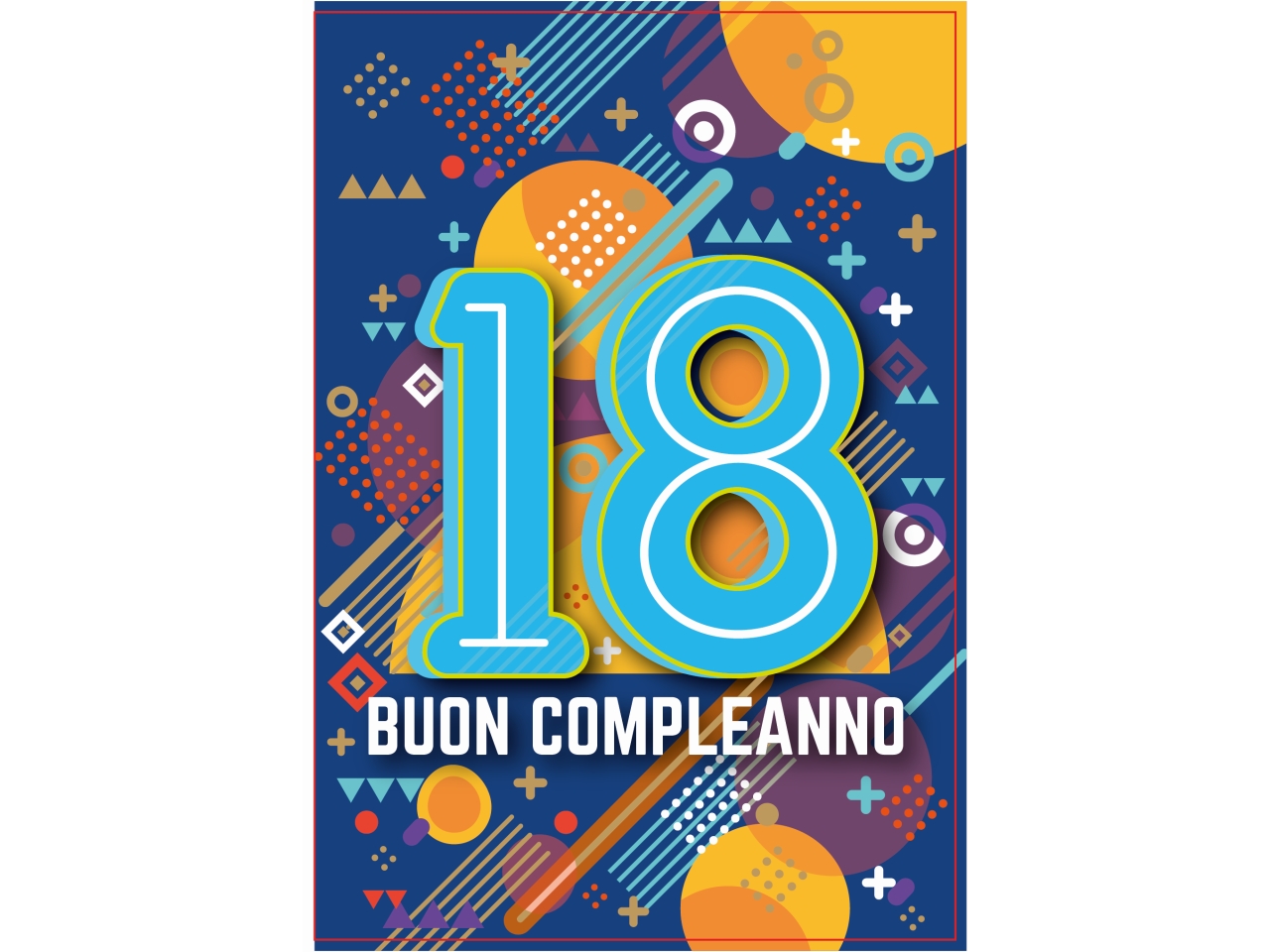 BIGLIETTO COMPLEAN.18MASCH FA00202BC/A