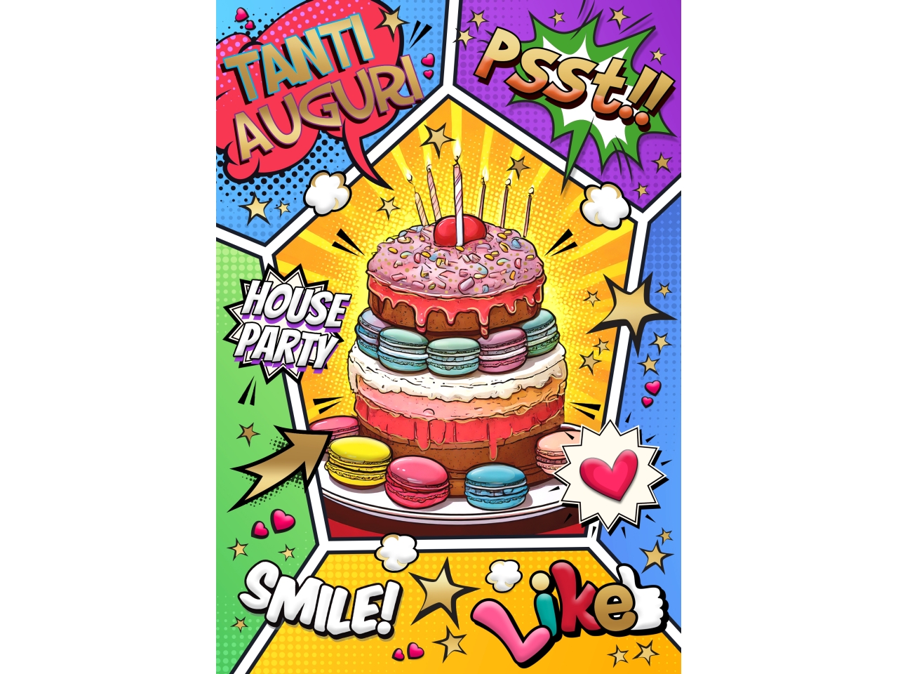 BIGLIETTO COMPLEANNO UMOR FA00209BC/A BIGLIETTO COMPLEANNO UMOR FA00209BC/A