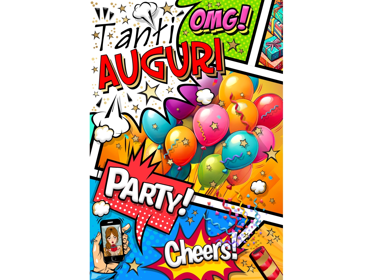 BIGLIETTO COMPLEANNO UMOR FA00209BC/C BIGLIETTO COMPLEANNO UMOR FA00209BC/C