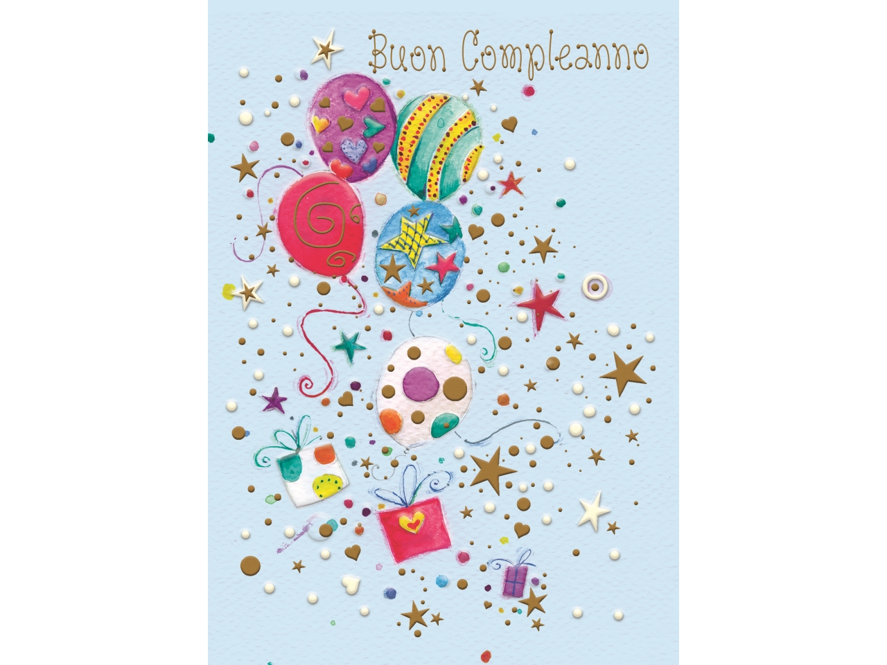 BIGLIETTO COMPLEANNO PALL. FA00229BC/A BIGLIETTO COMPLEANNO PALL. FA00229BC/A