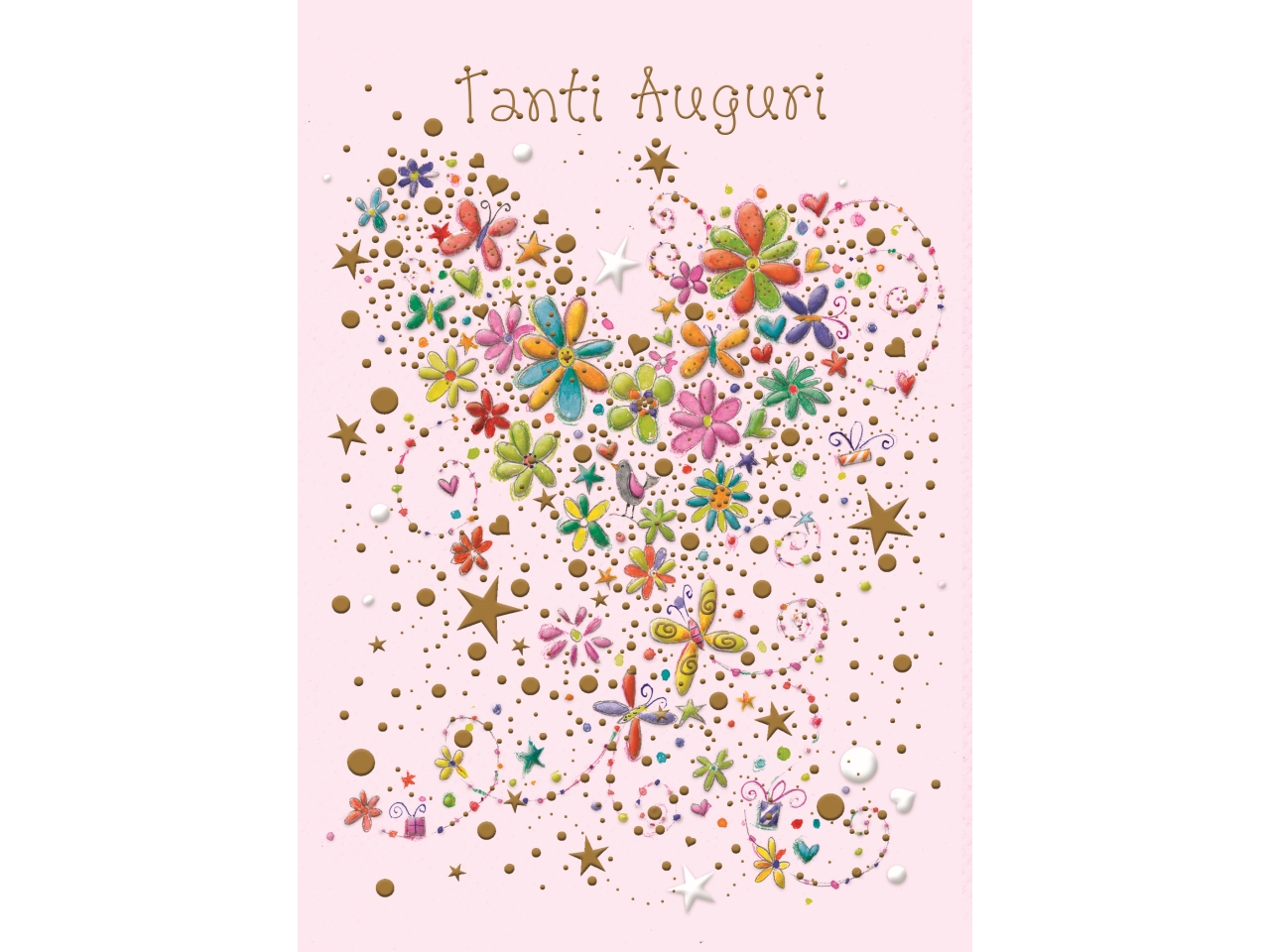 BIGLIETTO BUON COMPLEANNO FA00229BC/D