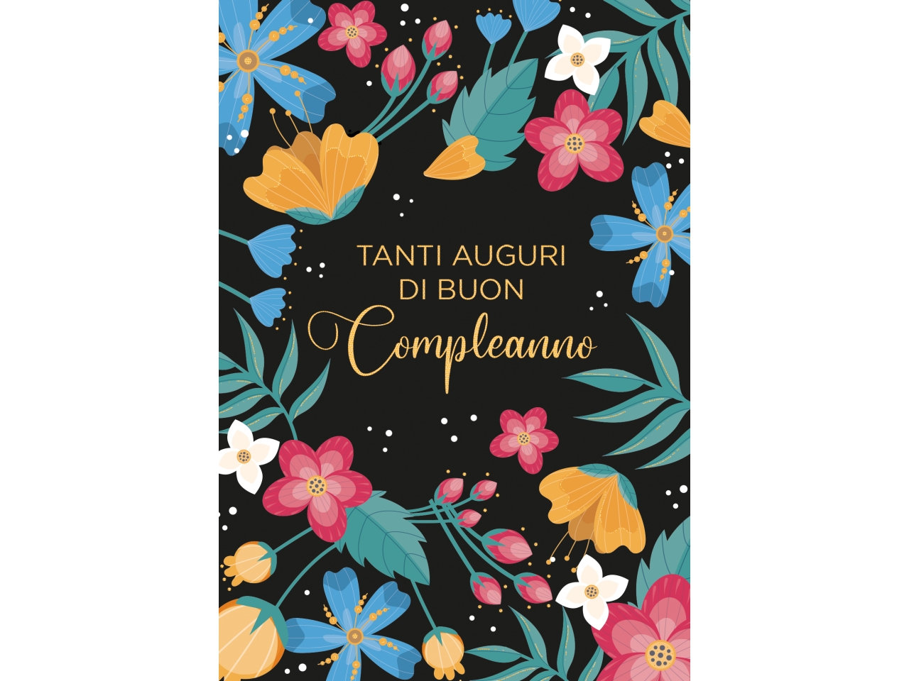 BIGLIETTO TANTI AUGURI FEM. FA00217AG/C