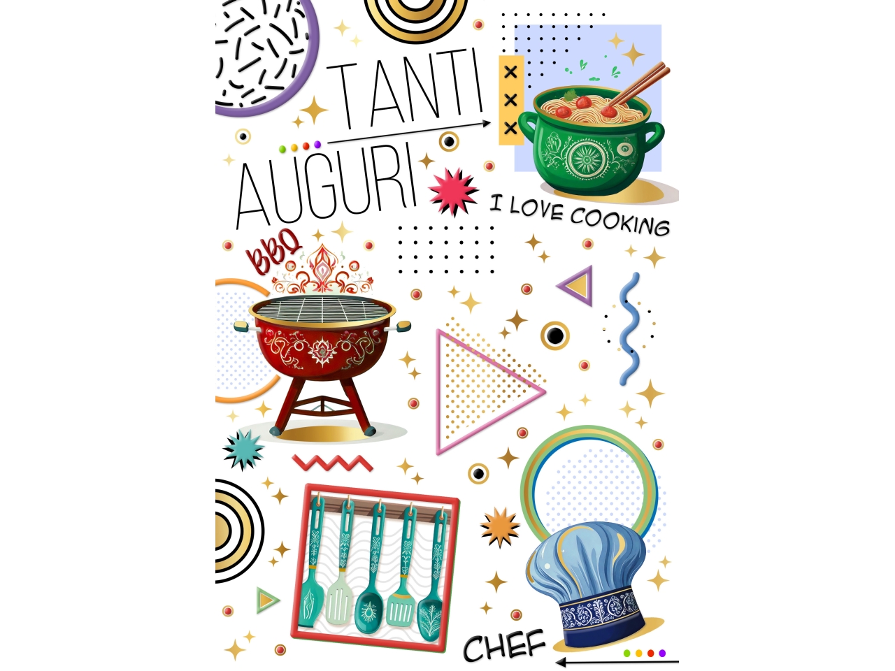 BIGLIETTO TANTI AUGURI FA00218AG/D