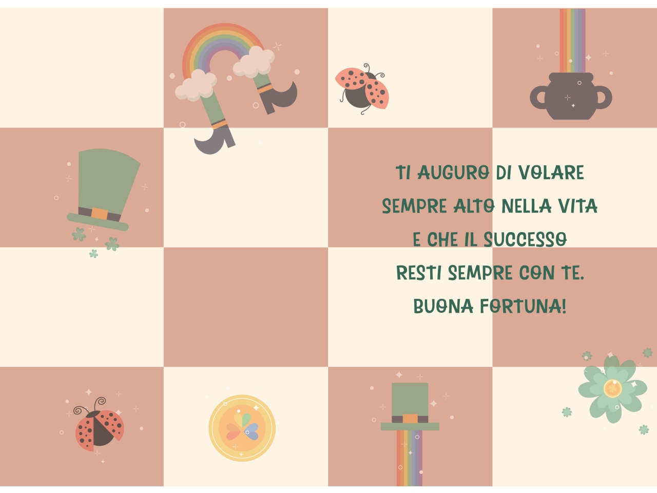 BIGLIETTO AUGURI B.FORTUNA FA00208AG/D