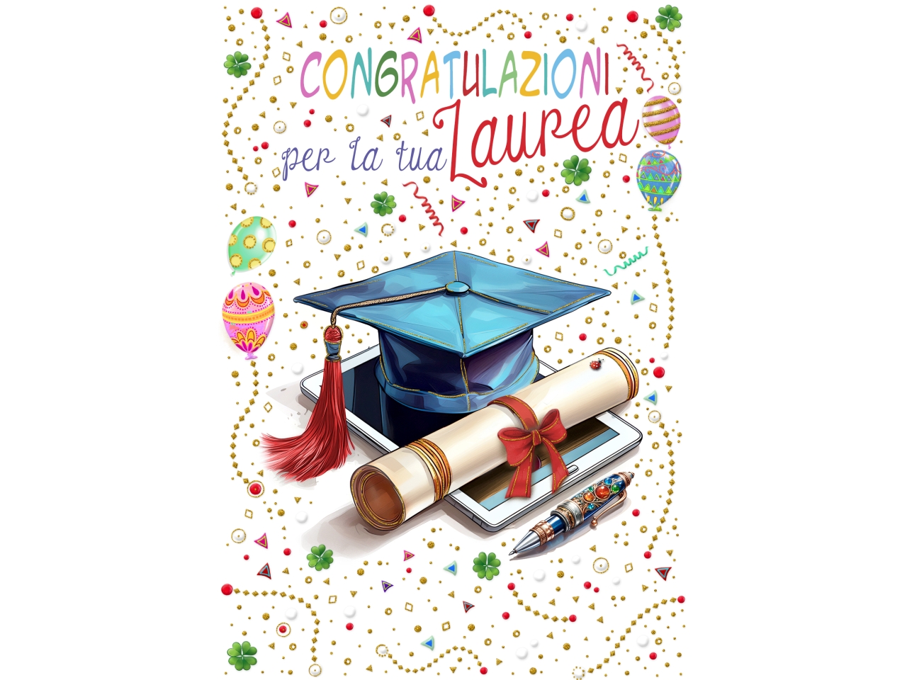 BIGLIETTO AUGURI LAUREA FA00221AL/C BIGLIETTO AUGURI LAUREA FA00221AL/C