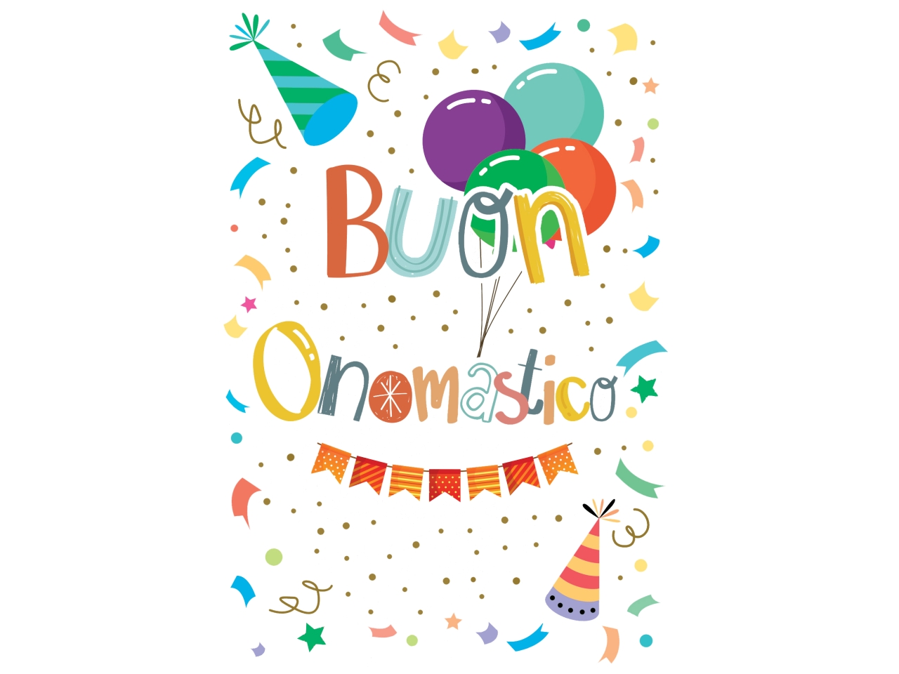 BIGLIETTO BUON ONOMASTICO FA00190BO/C