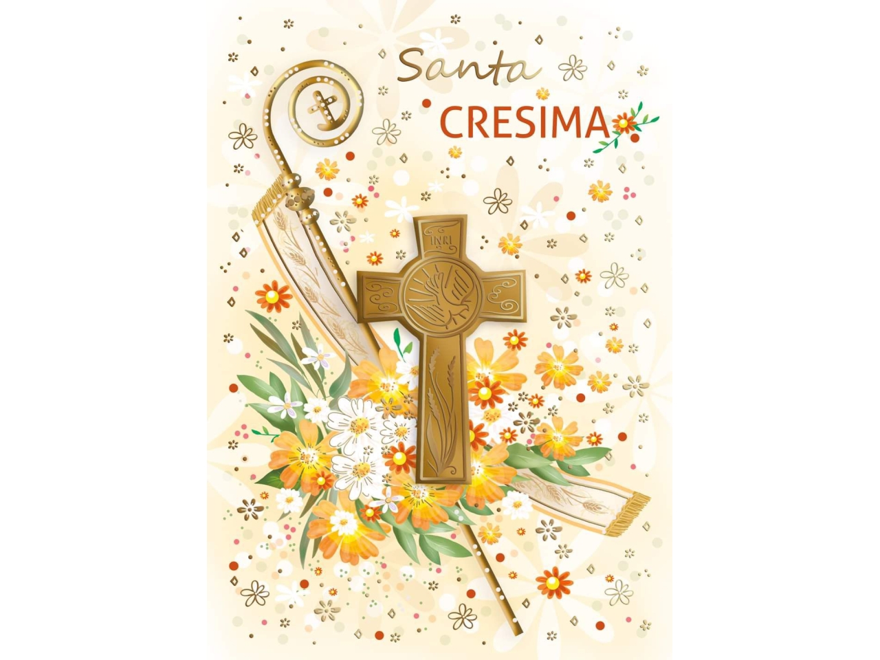 BIGLIETTO SANTA CRESIMA FE10200SC/C