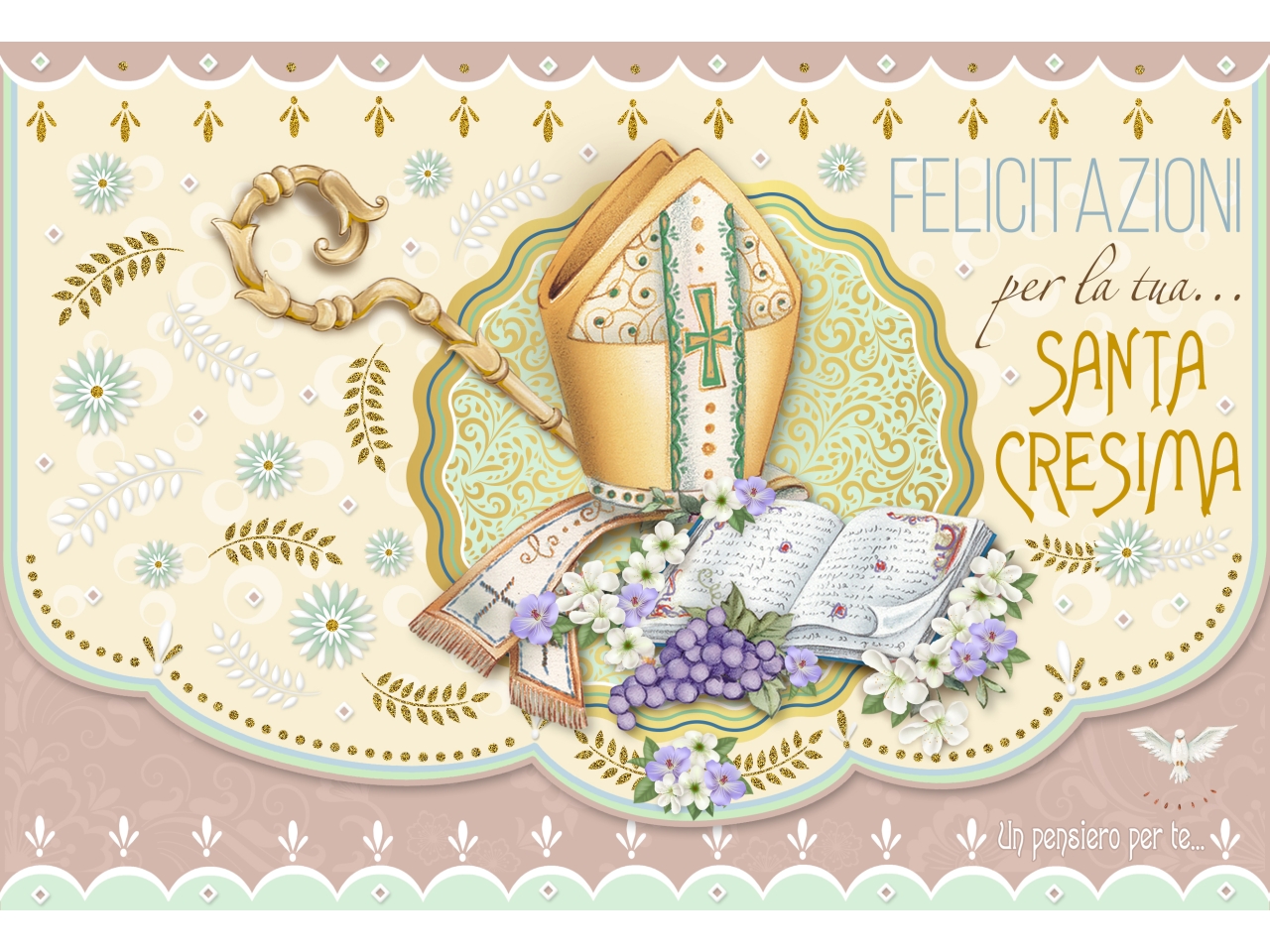 BIGLIETTO P.SOLDI S.CRESIMA FE10184PS/B BIGLIETTO P.SOLDI S.CRESIMA FE10184PS/B