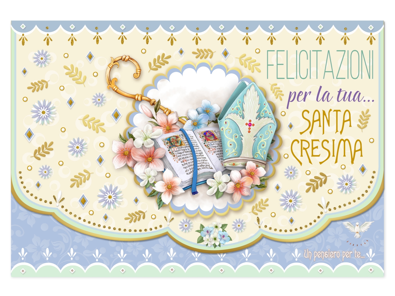 BIGLIETTO P.SOLDI S.CRESIMA FE10184PS/C BIGLIETTO P.SOLDI S.CRESIMA FE10184PS/C