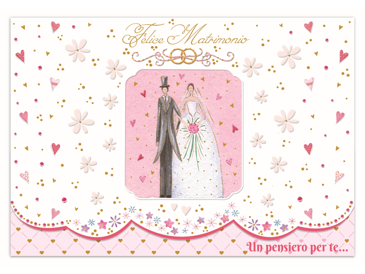 BIGLIETTO P.SOLDI MATRIMONIO FE10205PS/A