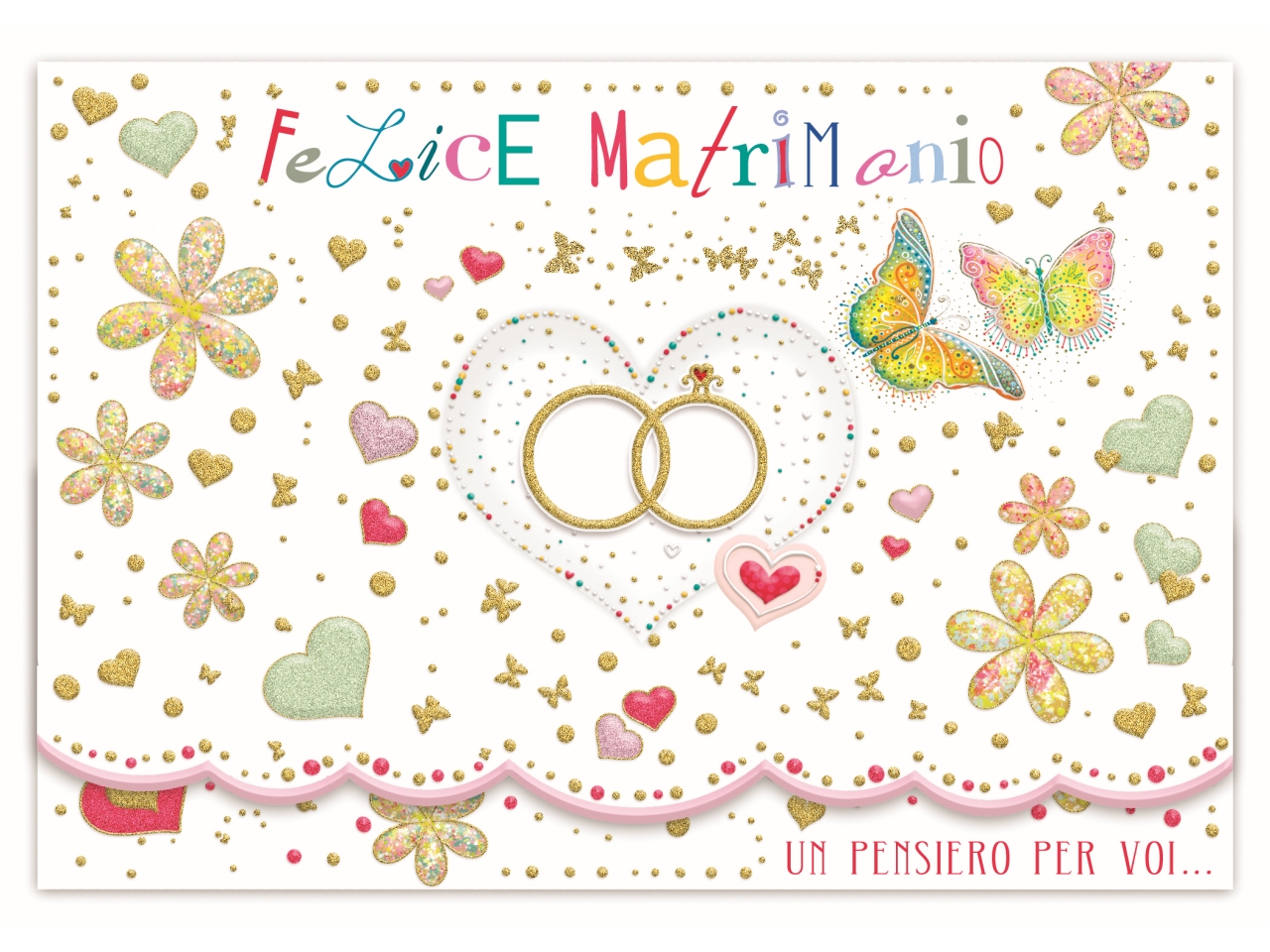 BIGLIETTO P.SOLDI MATRIMONIO FE10206PS/C