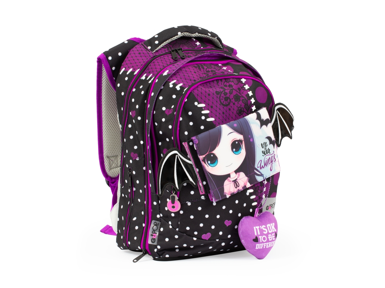 GOPOP ZAINO ESTENS.RND DARK GG9U0410 GOPOP ZAINO ESTENS.RND DARK GG9U0410