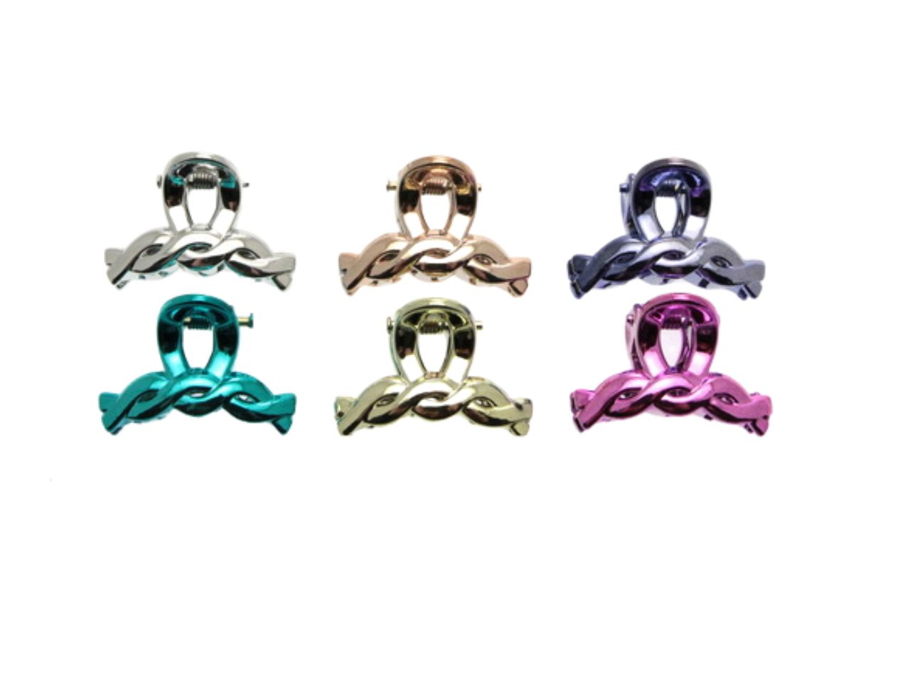 PINZA MINI TRECCIA METALLIZ. H015879F PINZA MINI TRECCIA METALLIZ. H015879F