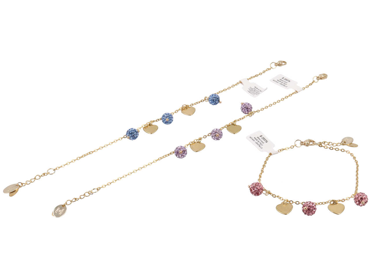 BRACCIALE ACCIAIO + CRISTALLO B 25076