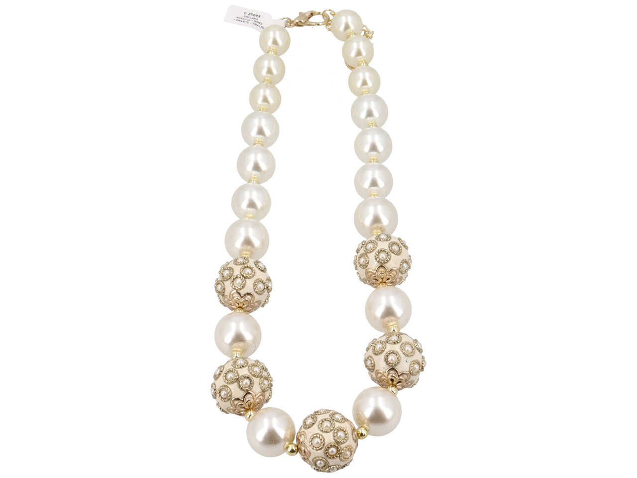COLLANA ACRILICO+RAME+SMALTO C 25093