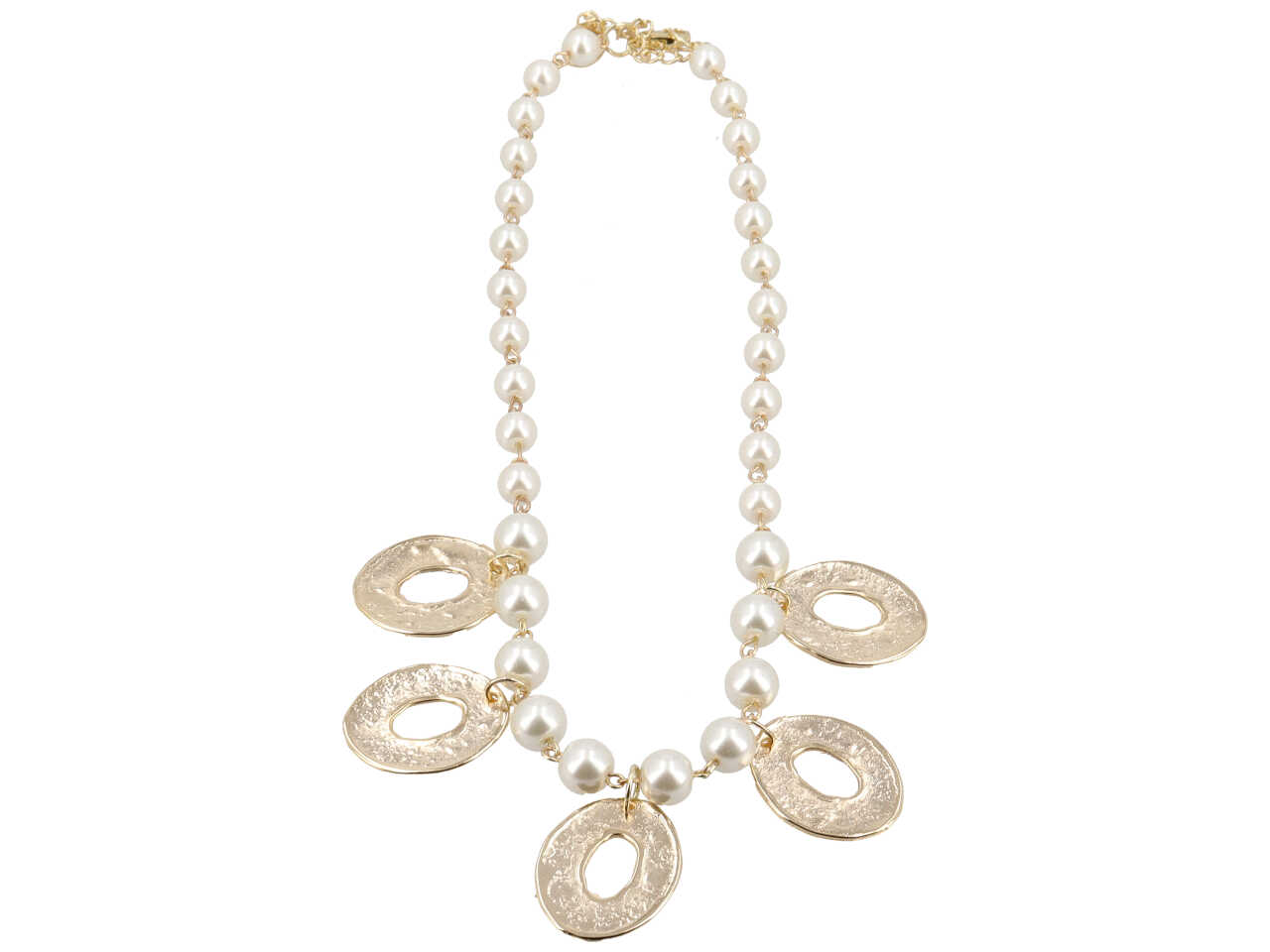 COLLANA VETRO+ZINCO+ACCIAIO C 25103