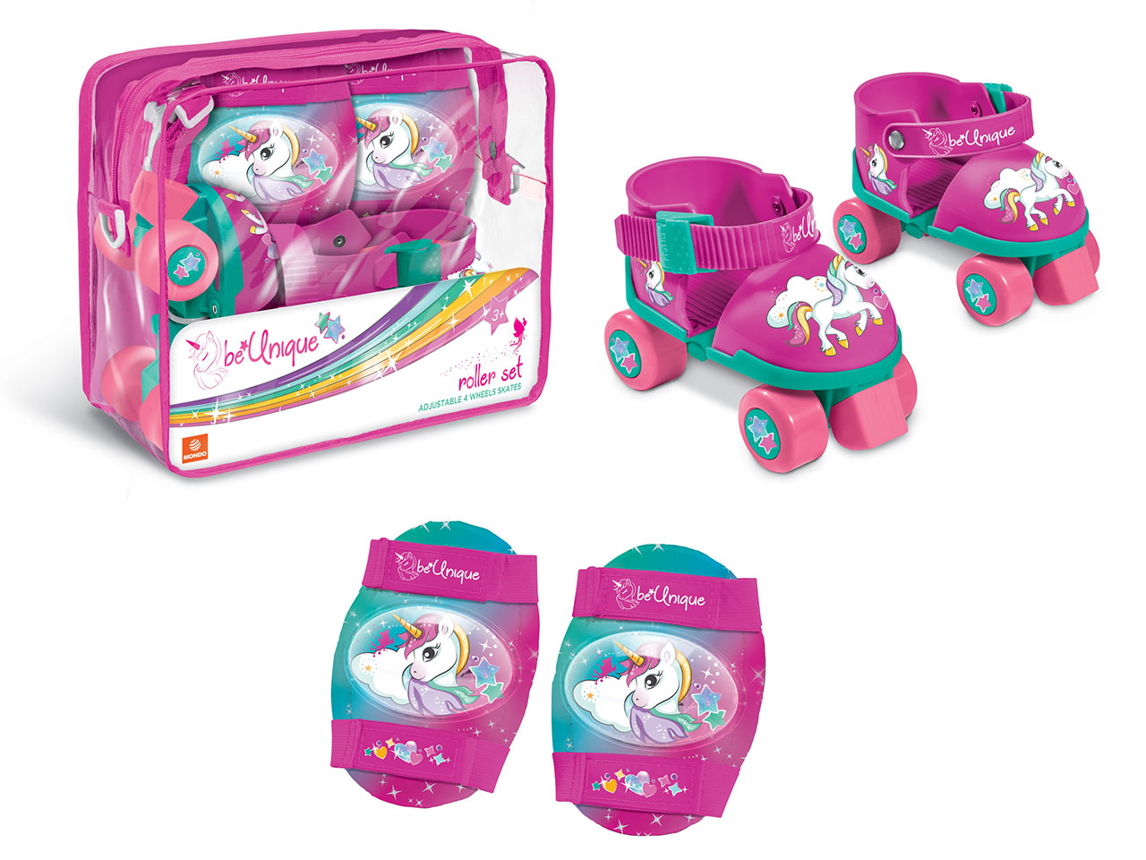 UNICORNO PATTINI C/PROTEZIONI 28511