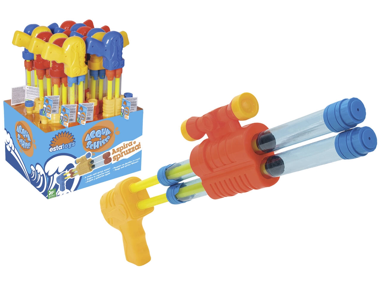 TUBO ACQUA DOPPIA CANNA46,8CM ASS 41901