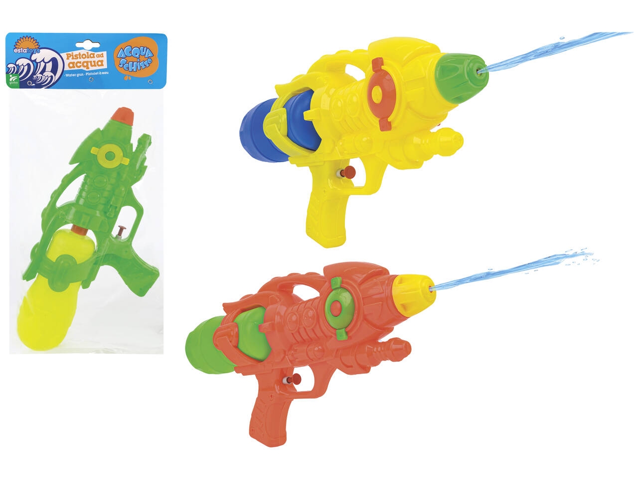 PISTOLA ACQUA SPRUZZO 35CM ASS 41958