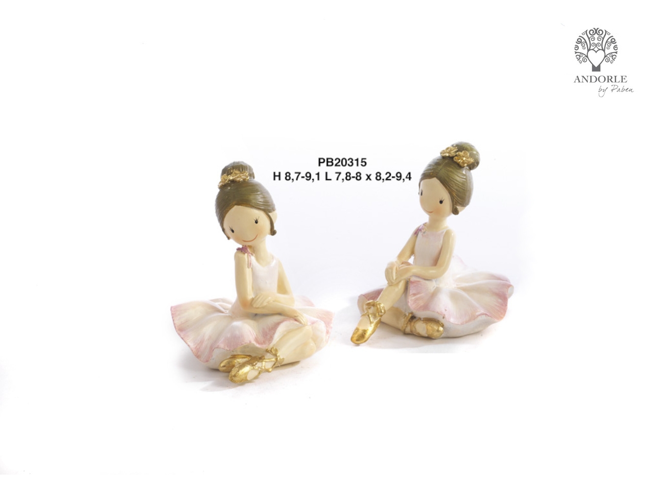 BALLERINA SEDUTA 9,1CM ASS. PB20315 BALLERINA SEDUTA 9,1CM ASS. PB20315
