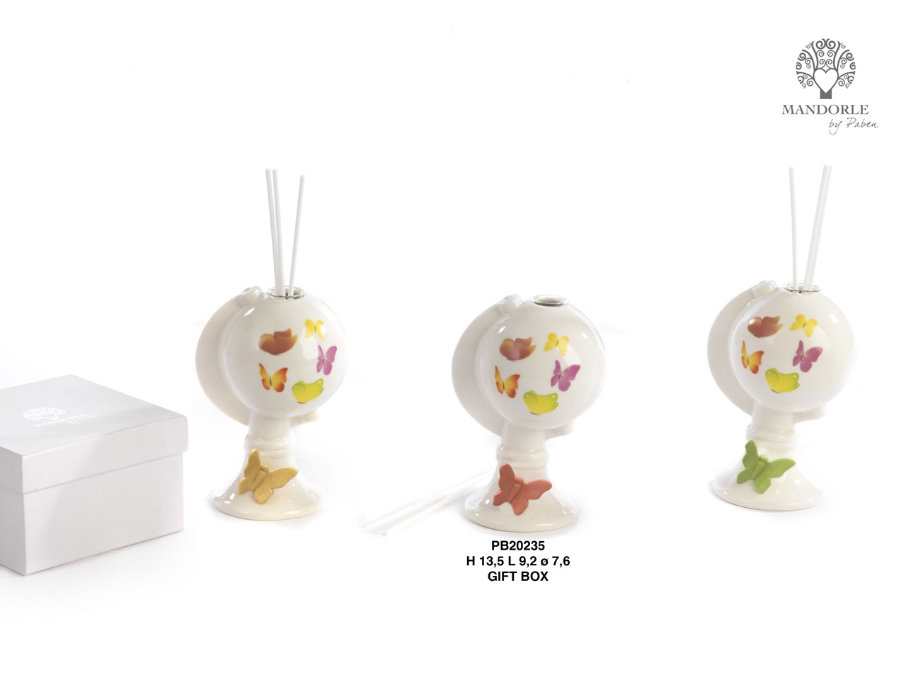 PROFUMATORE MAPPAMONDO C/FARF.13,5CM PB20235