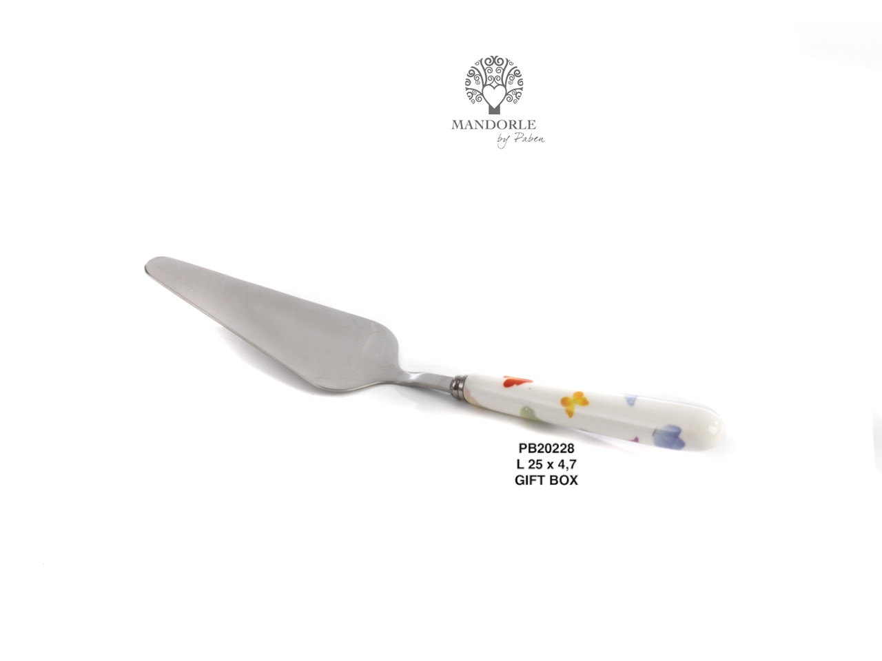 PALETTA DOLCE C/FARFALLE 25CM PB20228 PALETTA DOLCE C/FARFALLE 25CM PB20228