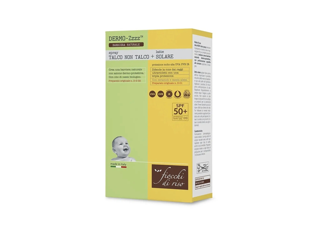 FIOCCHI DI RISO TALCO SOLARE 2PZ 00095292400000$