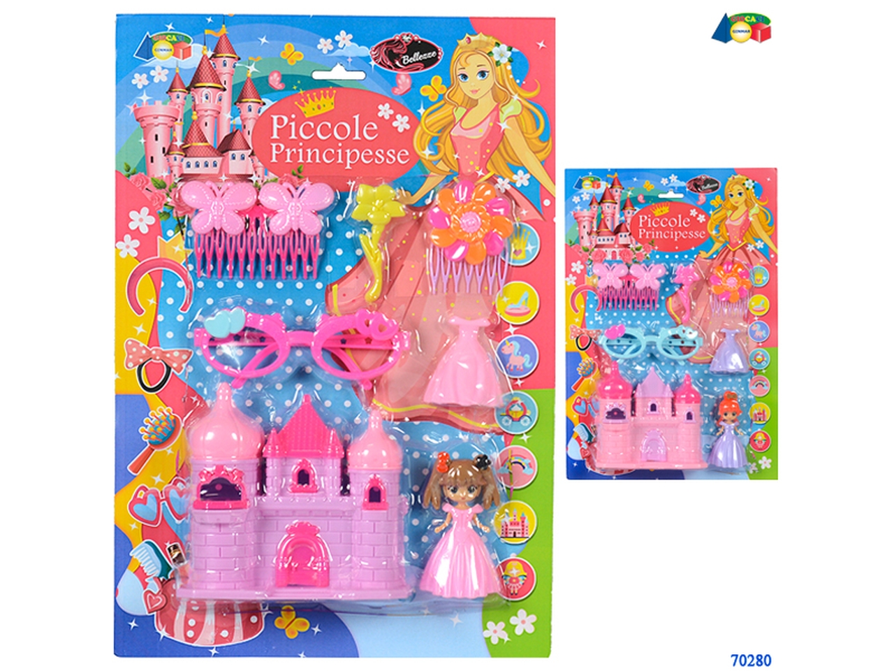 PICCOLE PRINCIPESSE C/CASTELLO E FATINA 70280