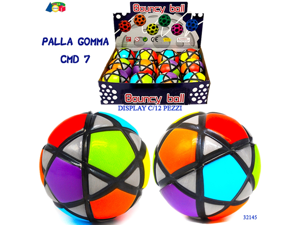 PALLA DI GOMMA A SPICCHI 32145
