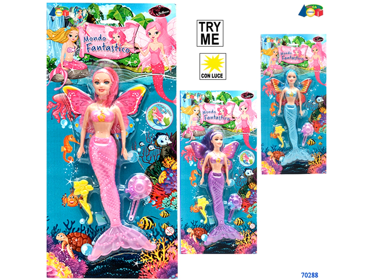 SET SIRENA ALATA C/ LUCE 70288