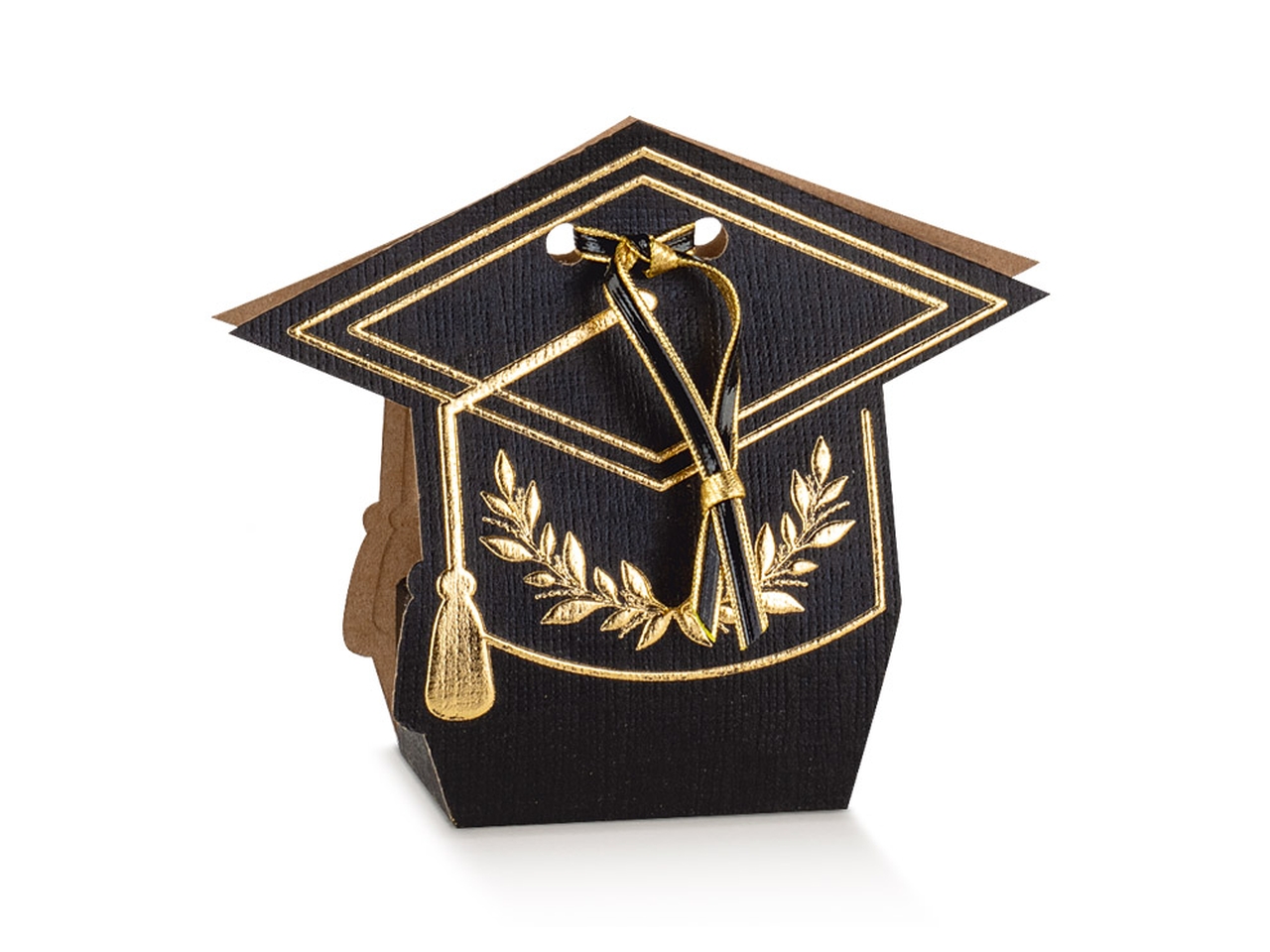 SCATOLA ALLORO DOR.NERO TOCCO 7X4X8,5CM 129659C