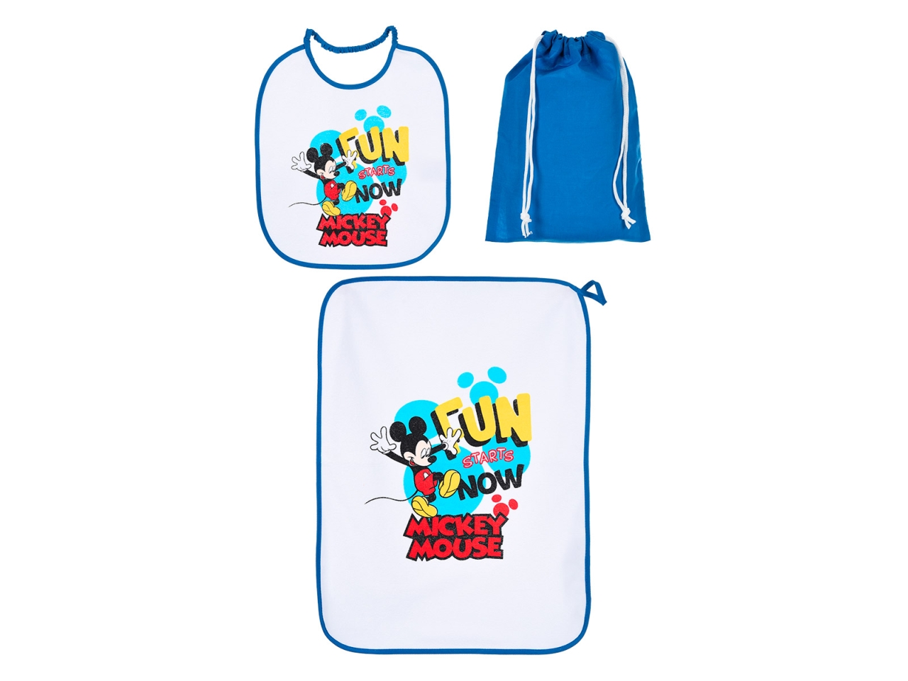 MICKEY SET 3PZ.SACCA+TOVAG.+BAVAG. YE09012