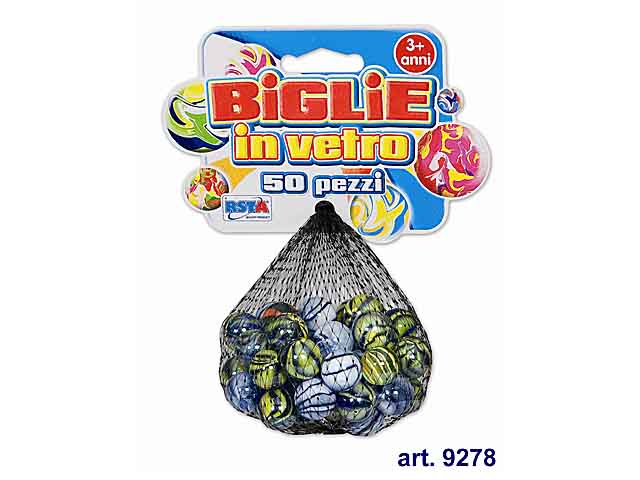 BIGLIE VETRO 50pz 9278