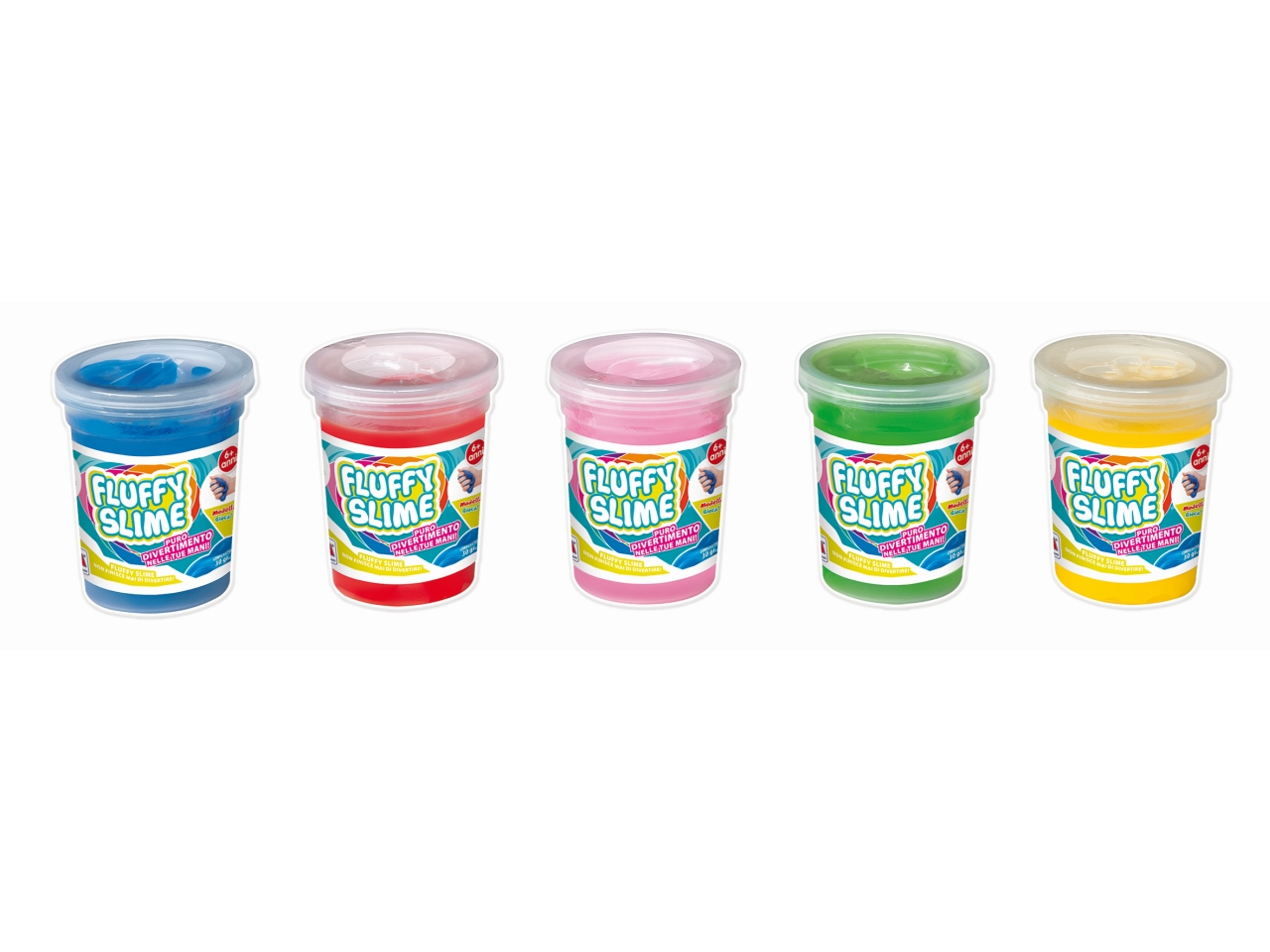 SLIME FLUFFY VASETTO 30 GR.ASS 10617