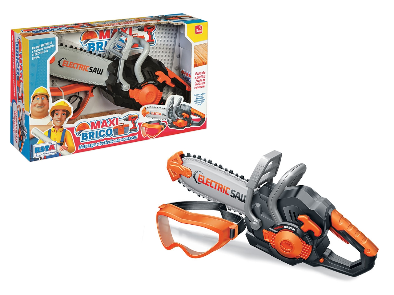 MOTOSEGA BRICO C/OCCHIALI LAVORO 11692 MOTOSEGA BRICO C/OCCHIALI LAVORO 11692