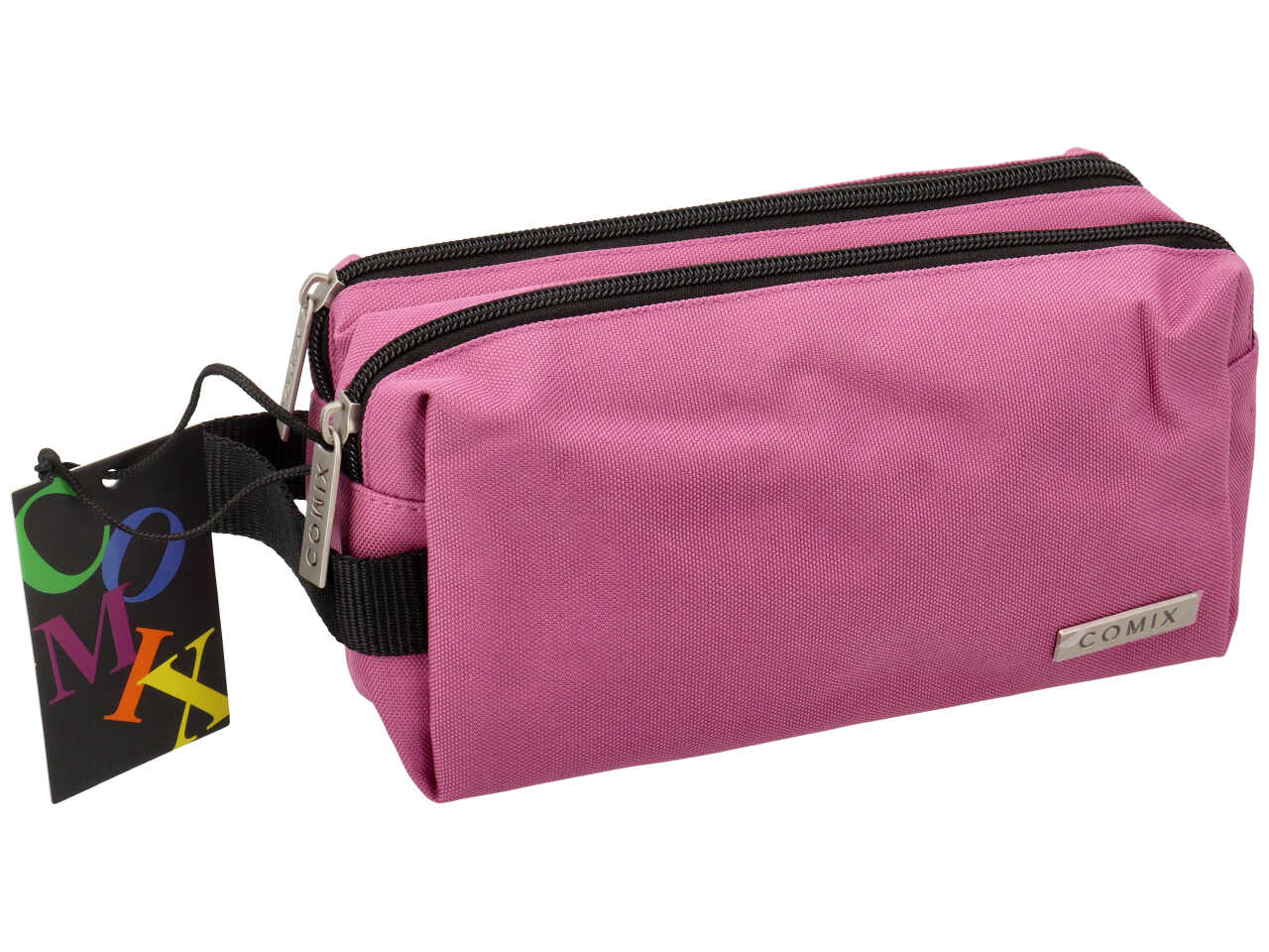 COMIX ASTUCCIO 2 ZIP MAUVE 73831MA COMIX ASTUCCIO 2 ZIP MAUVE 73831MA