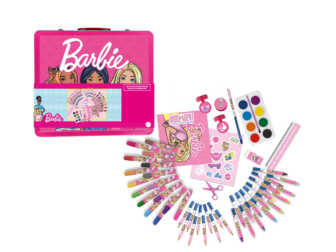 BARBIE SET DA COLORARE DELUXE BR1144