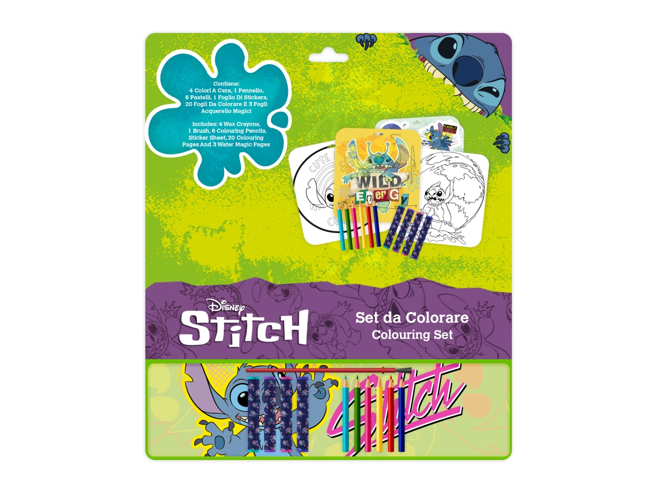 STITCH COLOURING SET LST1147-B