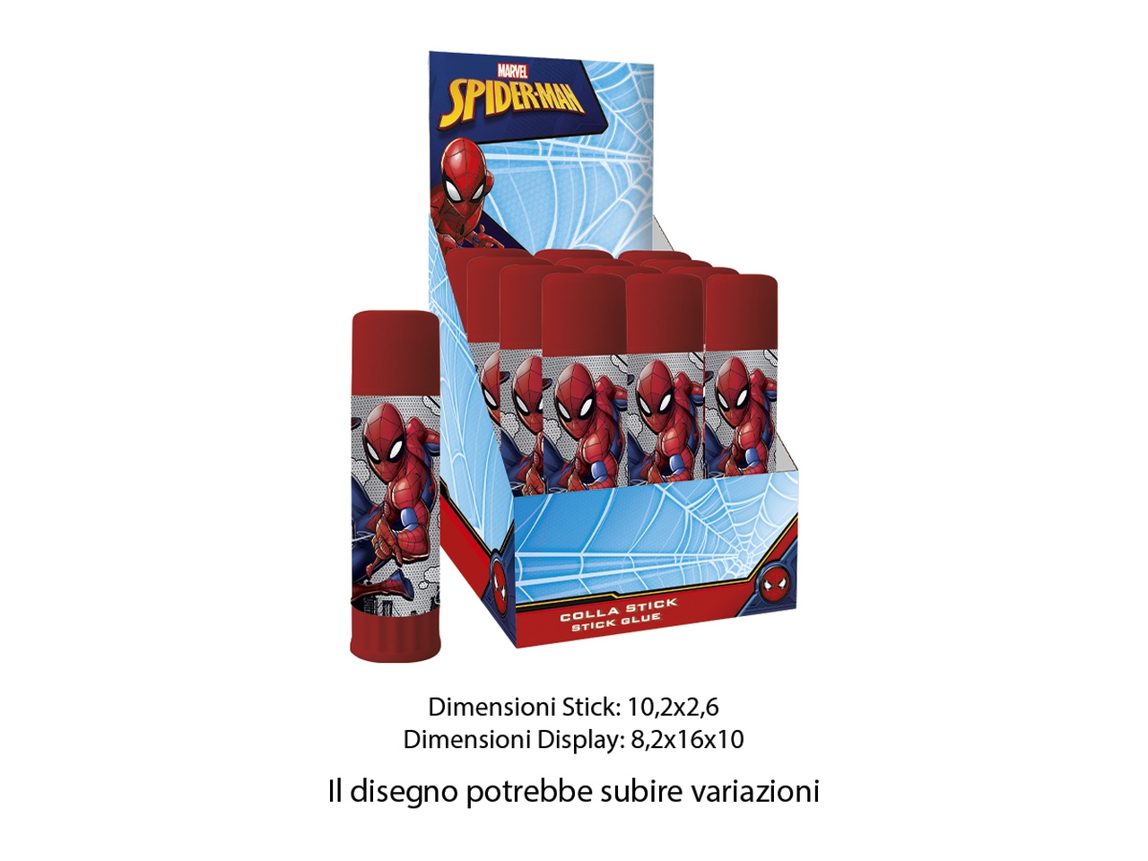 SPIDERMAN COLLA STICK 25GR SP1062