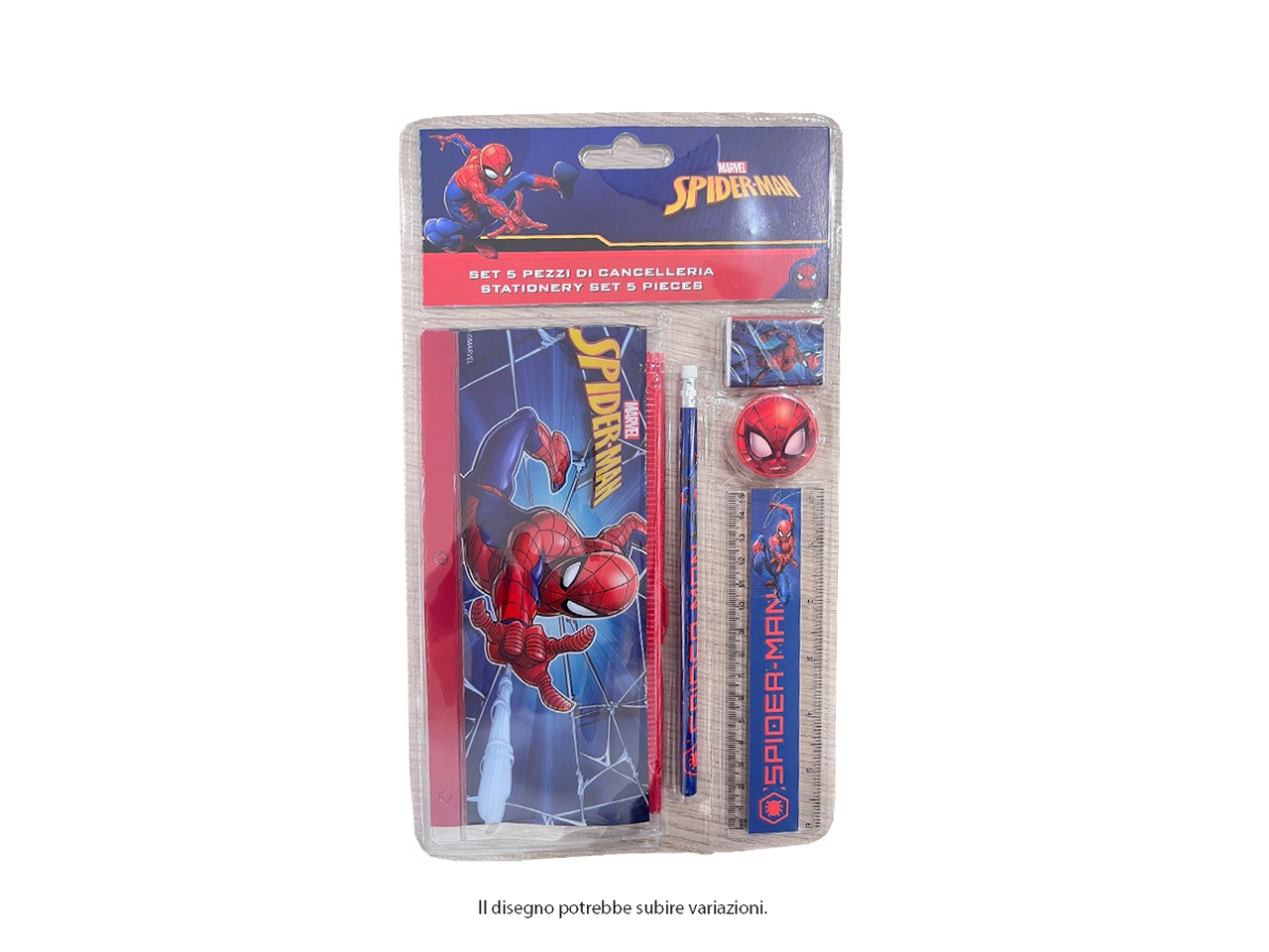 SPIDERMAN SET CANCELLERIA 5PZ SP0930