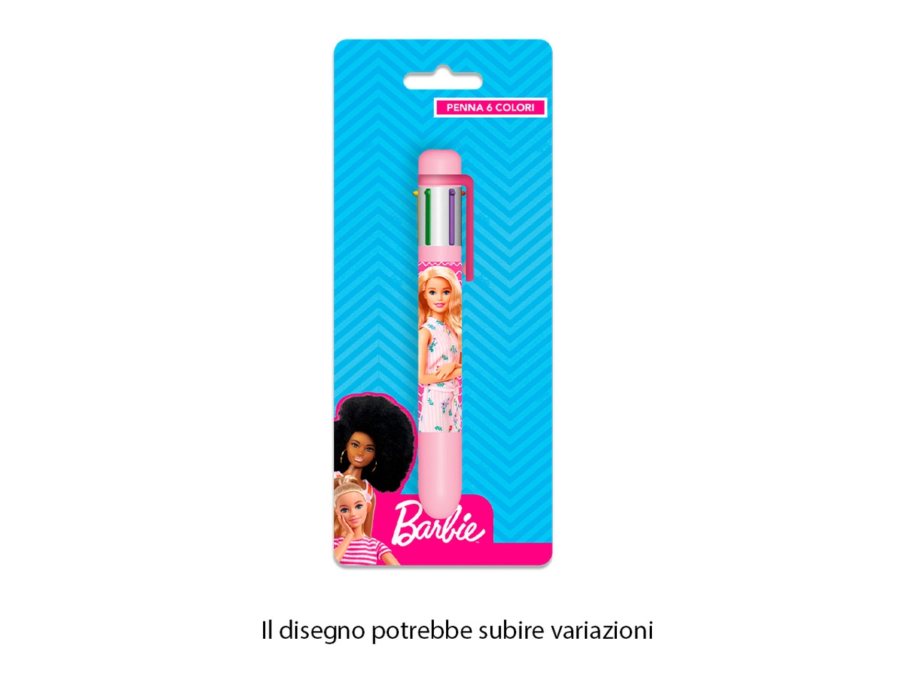 BARBIE PENNA CON 6 COLORI BR1041