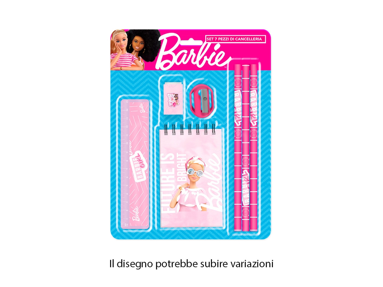 BARBIE SET CANCELLERIA 7PZ BR0944