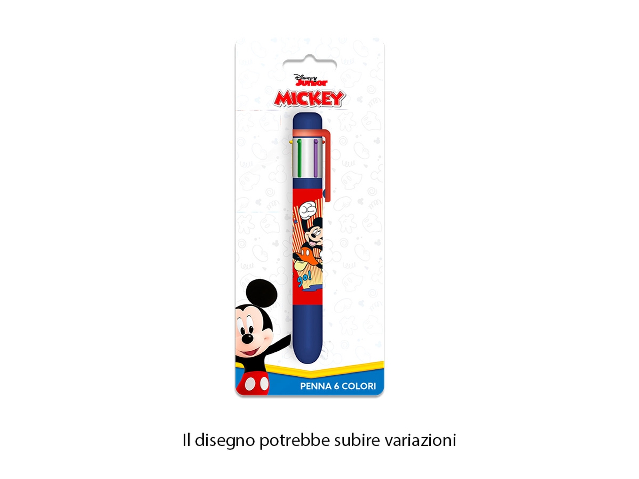 MICKEY PENNA CON 6 COLORI MIC1041