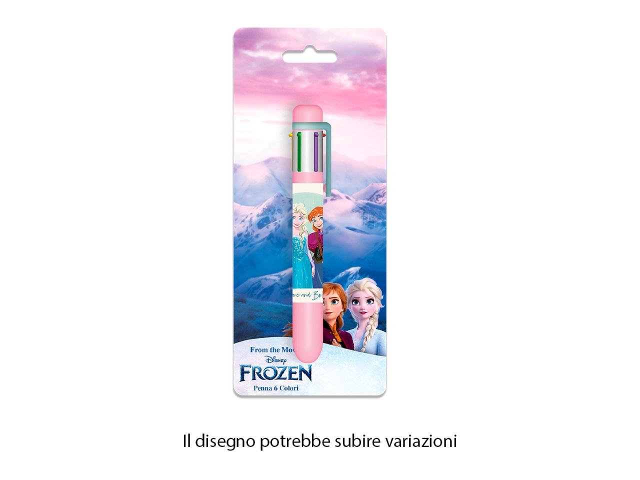 FROZEN PENNA CON 6 COLORI FR1041