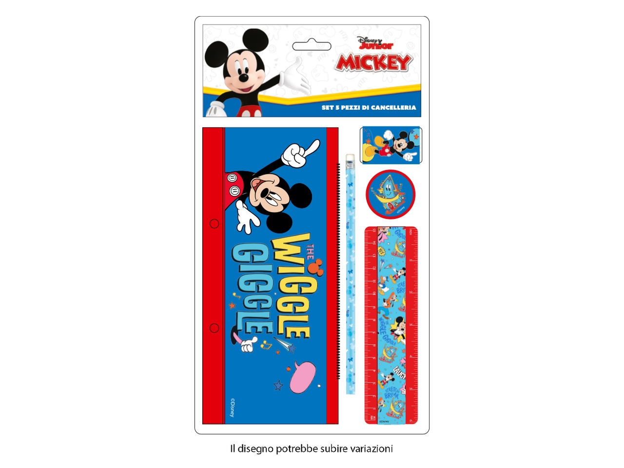MICKEY SET CANCELLERIA 5PZ MIC0930