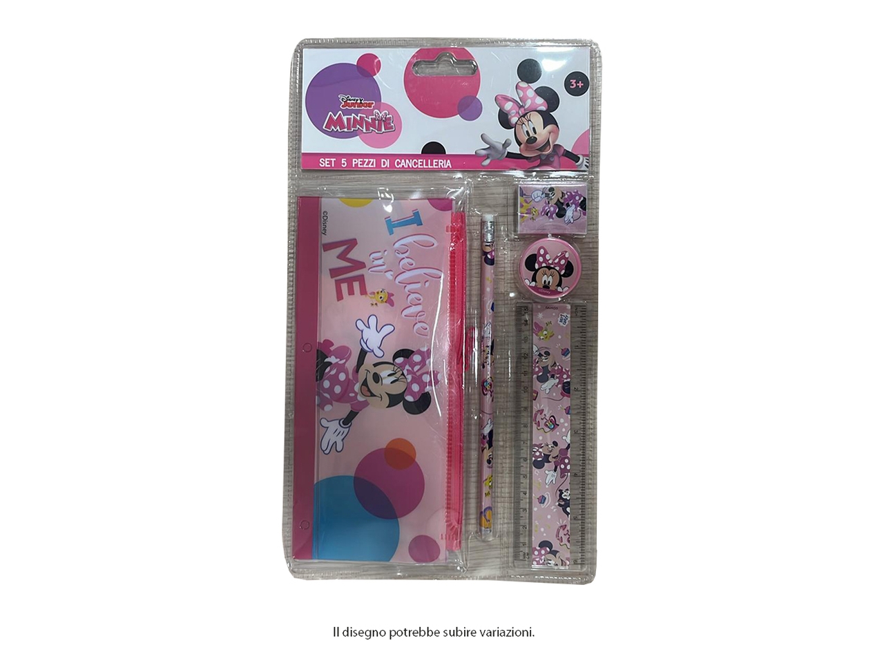 MINNIE SET CANCELLERIA 5PZ MIN0930