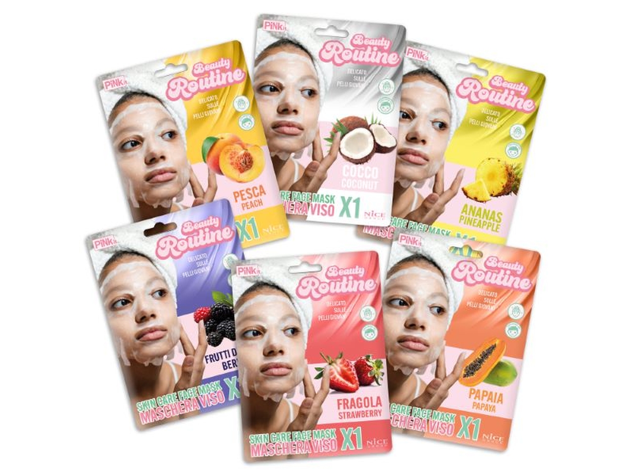 BEAUTY ROUTINE FACE MASKS 50006