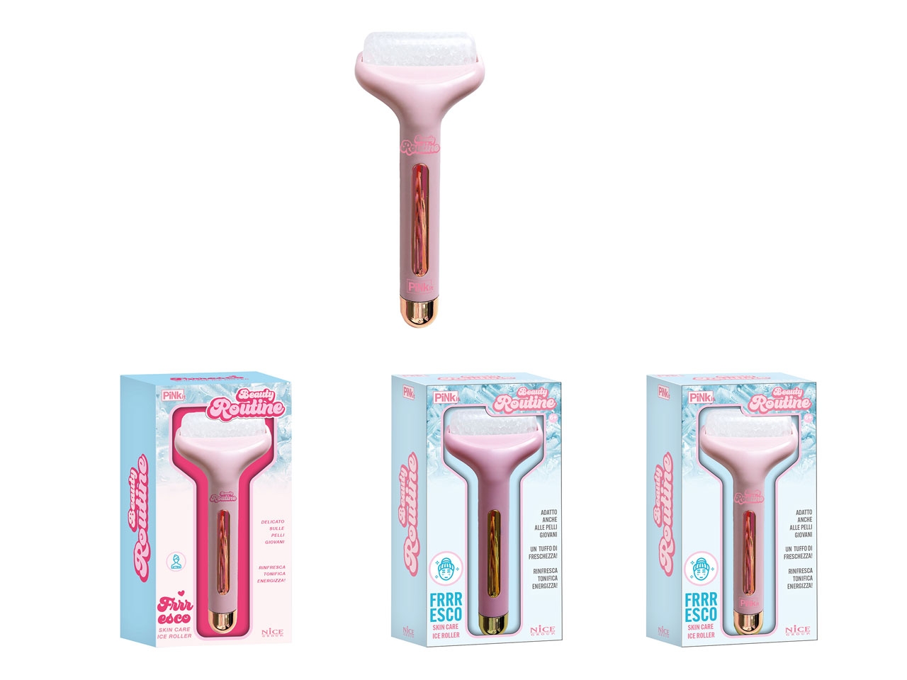 BEAUTY ROUTINE FRRESCO ICE ROLLER 50004